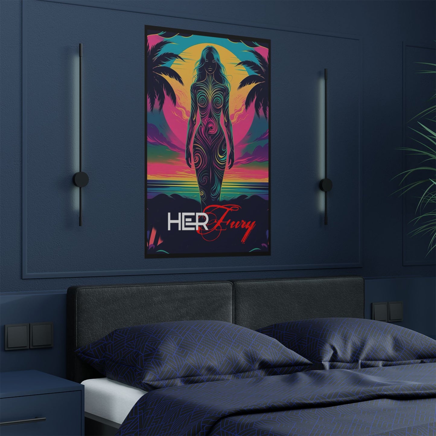 HER FURY Vertical Poster
