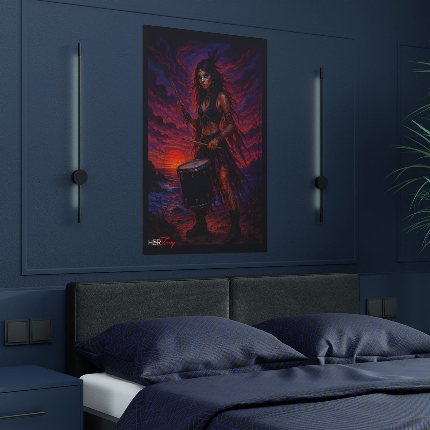 HER FURY Vertical Poster