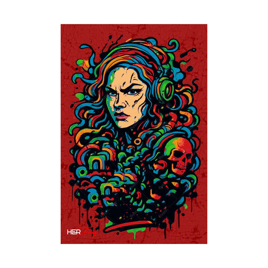 HER FURY Vertical Poster