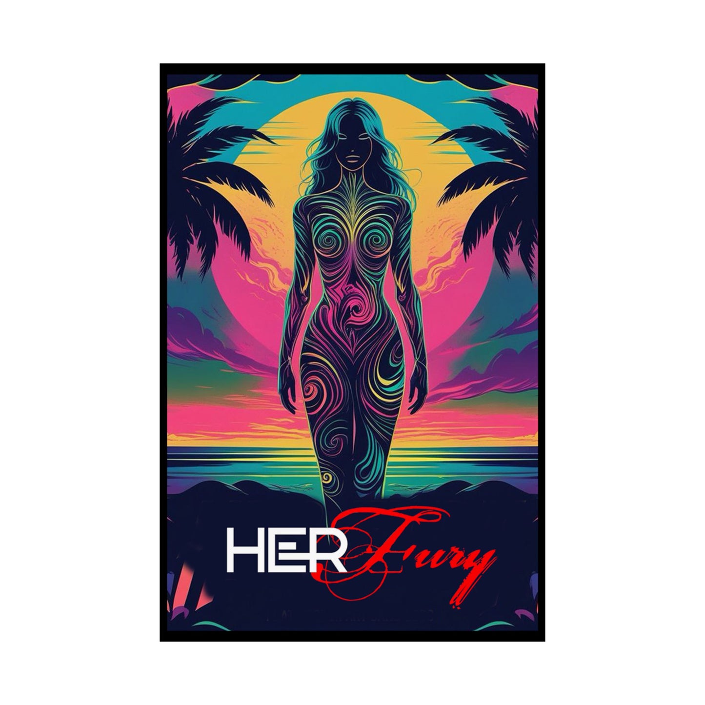 HER FURY Vertical Poster