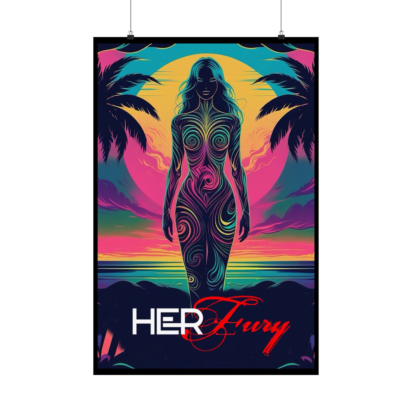 HER FURY Vertical Poster