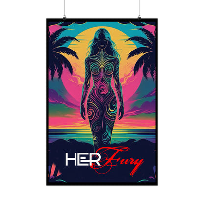 HER FURY Vertical Poster
